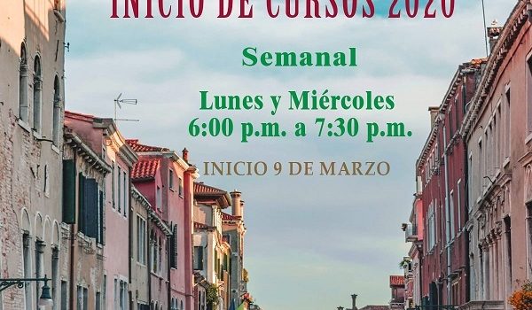 INICIO DE CURSOS 2020 INICIO DE CURSOS 2020