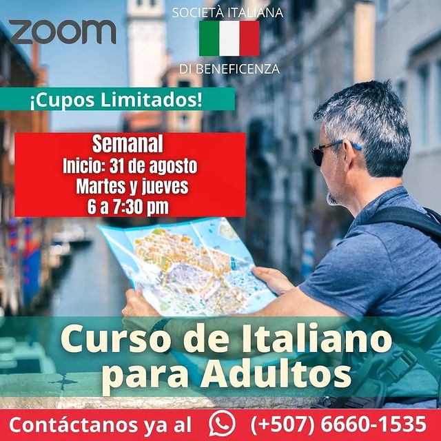 Curso de italiano para adultos