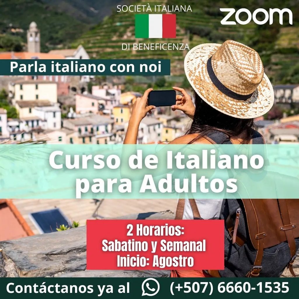 Curso de italiano para adultos