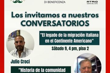 Conversatorio sobre la comunidad Italiana.