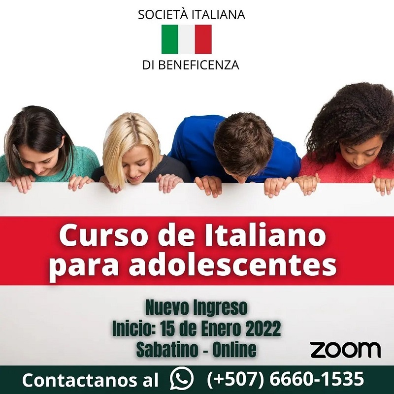 Curso de italiano para adolescentes