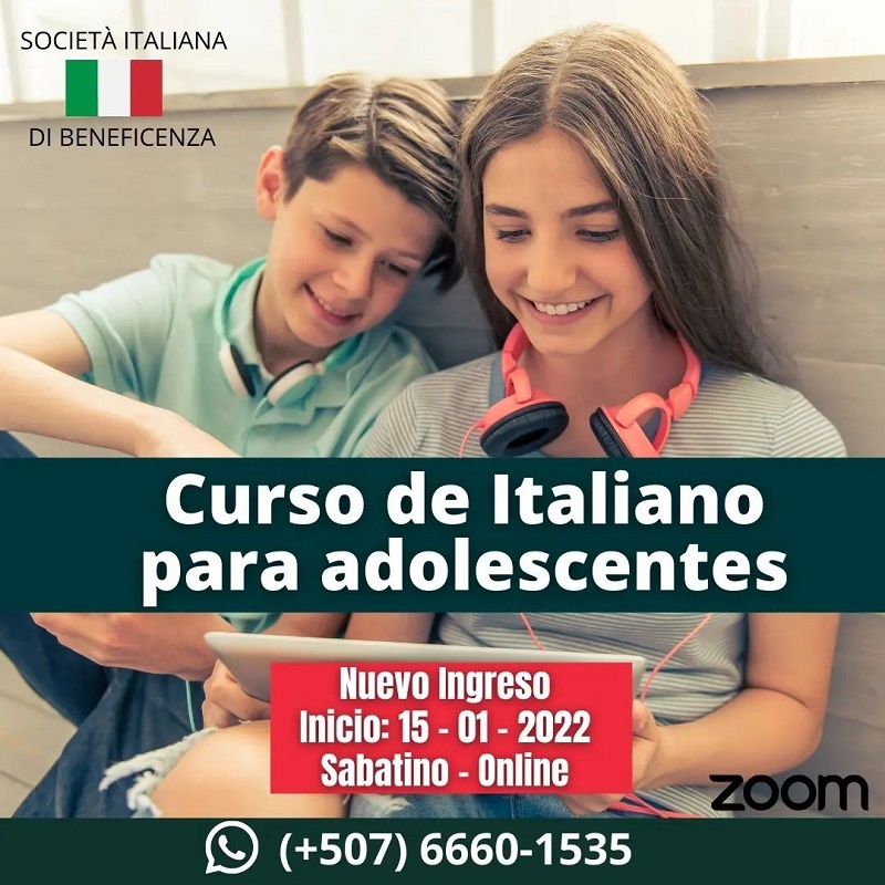 Curso de italiano para adolescentes