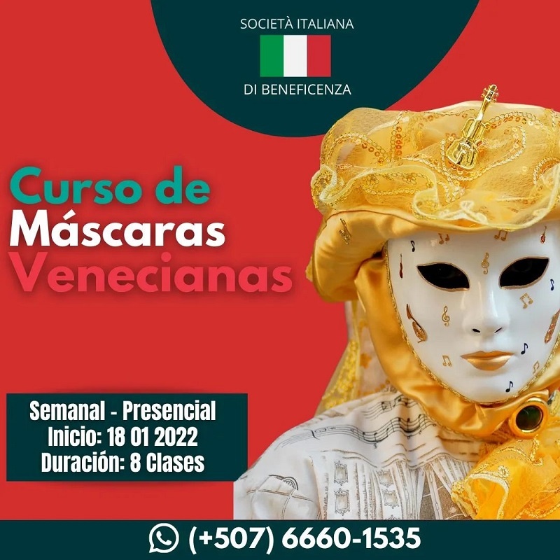 Curso de máscaras venecianas