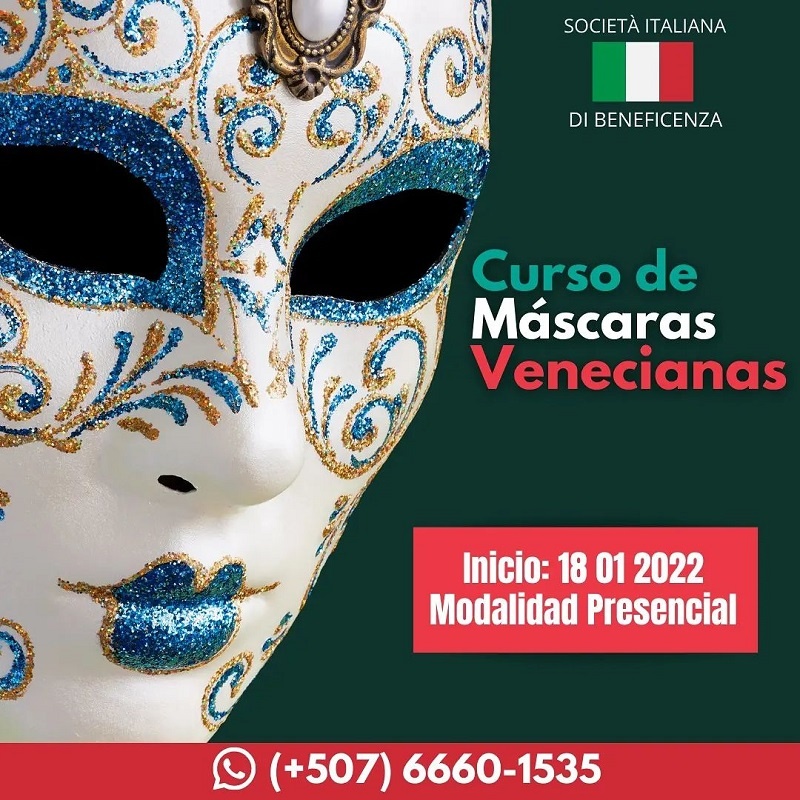 Curso de máscaras venecianas