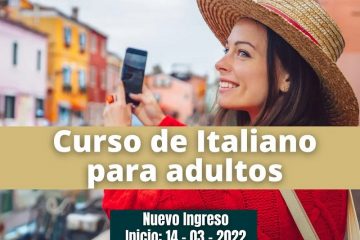 Curso de italiano para adultos.