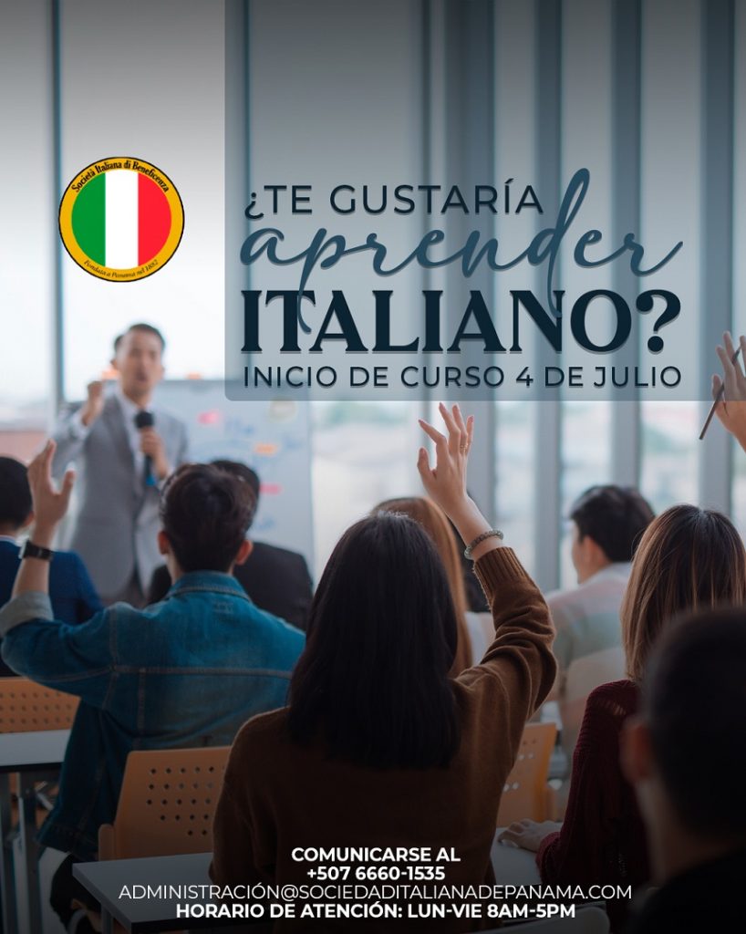 Aprende el idioma Italiano.